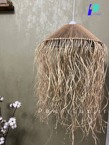 لوستر رافیا (کنفی،مکرومه،بوهو) طرح گیسو-برند پاورلوکس