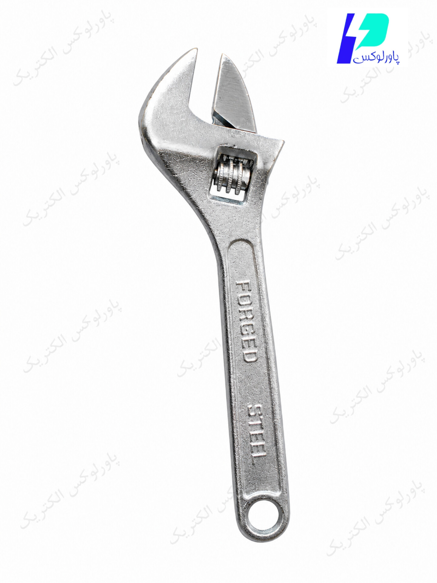 آچار فرانسه سایز۸ FORGED STEEL پاورلوکس
