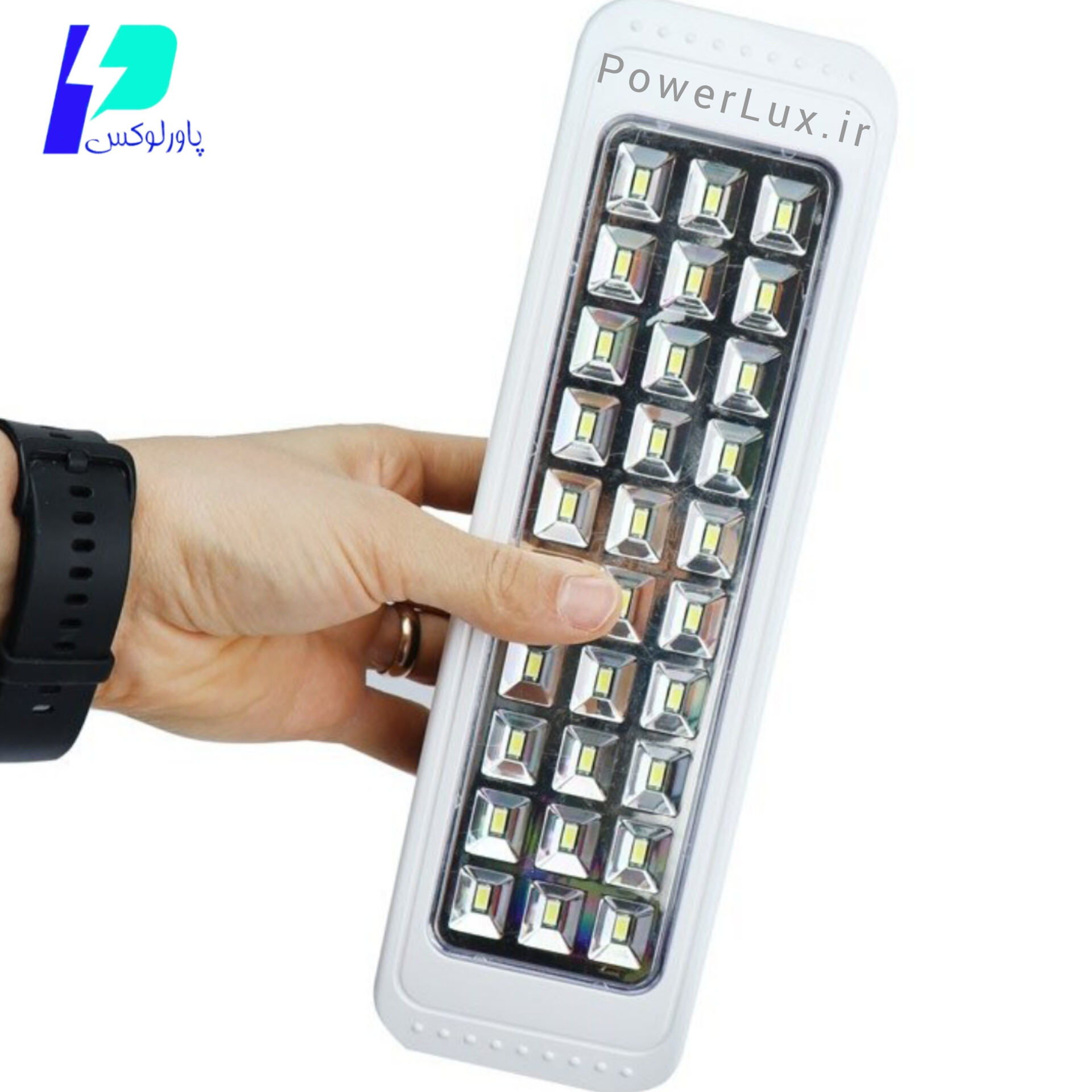 چراغ شارژی SMD مدل 30لامپ/30سانت-ویداسی