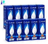 لامپ شمعی ۸وات LED مدل اشکی-پارس سام